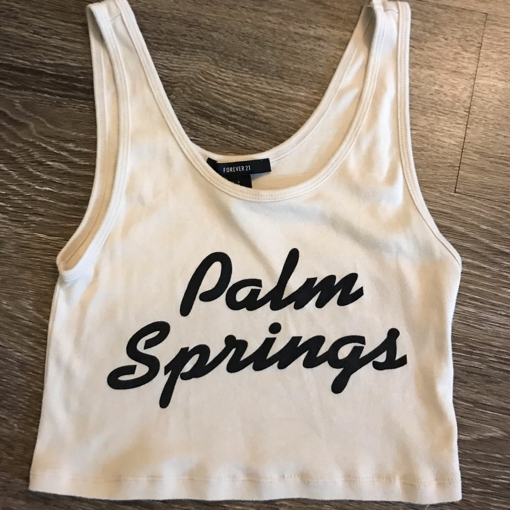 Palm Springs Crop Tank